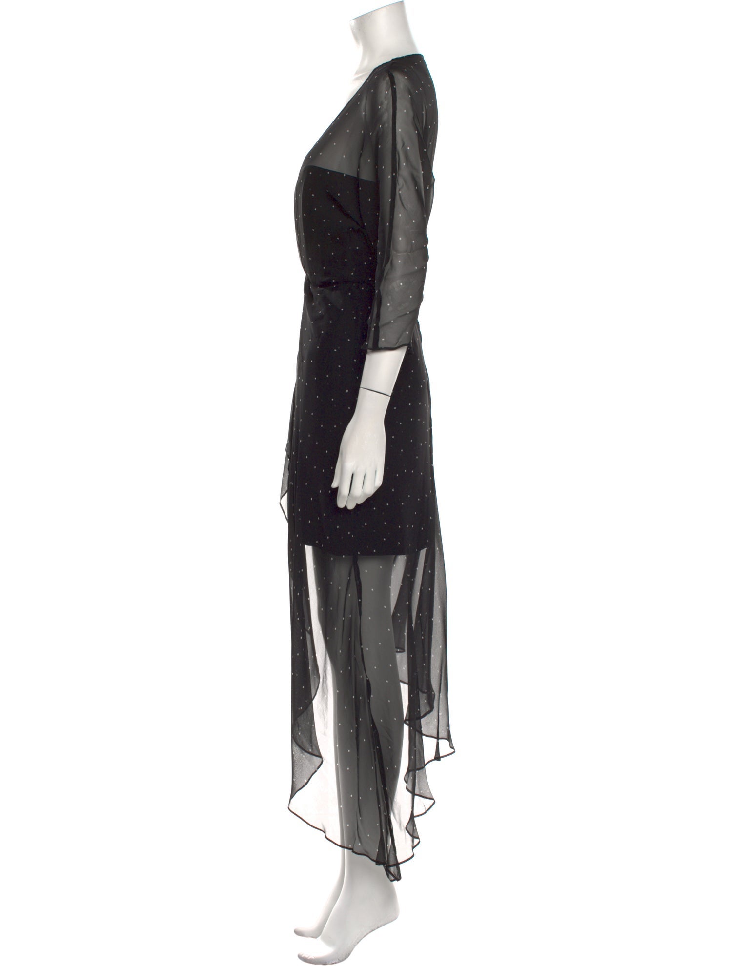 Michelle Mason Silk Mini Dress